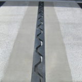 伸縮装置の後打コンクリート